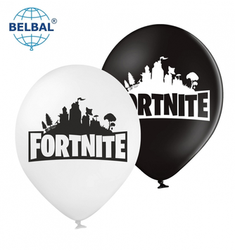 Повітряні кульки KDI 12" - 30 см (Fortnite) (25 шт) 258-0324 фото