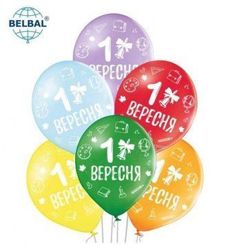 Кулі ТМ Sharoff 12" (1 вересня укр) (25 шт) 258-0178-1 фото