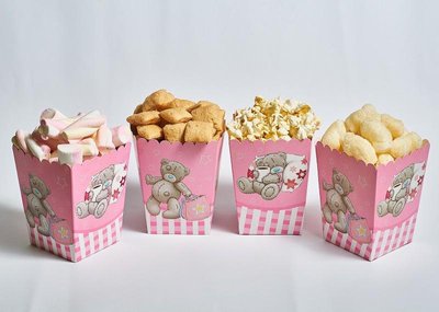 Коробочки для сладостей Мишки Тедди (роз) 7007-0024 фото