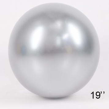 Шар-гигант Art-Show 19"/200 (Brilliance silver/ Бриллиантовый серебряный) (1 шт) GB19210 фото