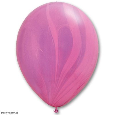 Воздушный шар Qualatex Агат розовый 11" 1108-0343 фото