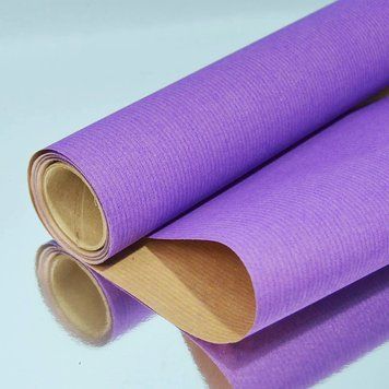 Папір флористичний крафт двосторонній Фіолетовий DE-56082 фото