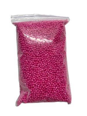 Пенопластовые шарики 2-3 мм (Малиновые) 1л peno-fuksiya фото