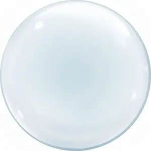 Шарик Bubbles сфера 10" прозрачная Т-124 фото