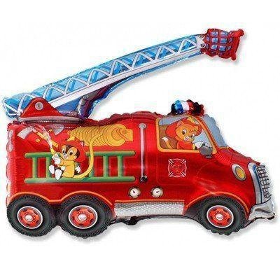 Фольга Flexmetal фигура большая Пожарная машина (в Инд. уп.) 1207-1412 фото