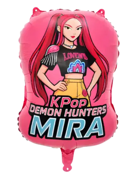 Фольгированная фигура "Мира на розовом" Hunters K-Pop (Китай) (в инд. упаковке) 69503 фото