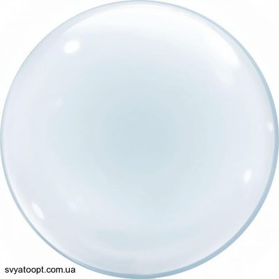 Шарик Bubbles сфера 18" прозрачная Т-120 фото