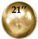 Шар-гигант Art-Show 21"/203 (Brilliance gold/Бриллиантовый Золотой) (1 шт) GB21-7 фото