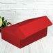 Подарочная коробка самосборная двухстороння средняя "Красная" (25х16,5х9) 9255 фото 1
