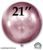 Куля-гігант Art-Show 21"/212 (Brilliance pink/Діамантово рожевий) (1 шт) GB21-10 фото