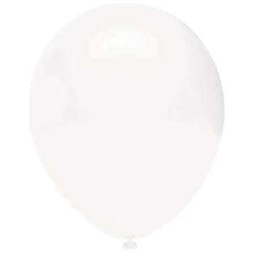 Шары Balonevi 5"/P01 (Белый) (100 шт) BV-5955 фото
