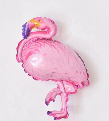 Фольгированная фигура Фламинго (Китай) (в инд. упаковке) 4919 фото