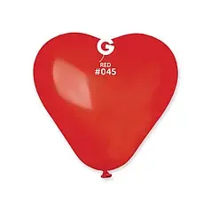 Кулі-серця Gemar 6" CR6/45 (Червоний) (100 шт) 1105-3012 фото