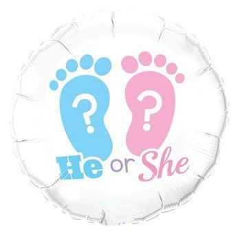 Фольгований круг "He or She" 18" (45см) BV-5661 фото