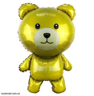 Фольгированная фигура Happy Bear (Китай) (в инд. упаковке) 5414 фото