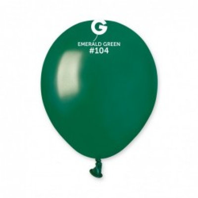 Шары Gemar 5" A50/10 (Смарагдово-зеленый) (100 шт) A50-104 фото