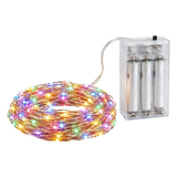 Гирлянда RJ-04 LED 10 м (Мультицвет &ndash; 100 ламп) (на 3 батарейки) RJ-04 фото