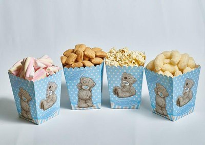 Коробочки для сладостей Мишки Тедди (голубой) 7007-0025 фото