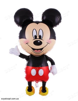 Фольгированная фигура Арт-шоу большая Микки Маус ходячка 4590 фото