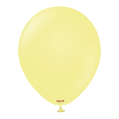 Шары Калисан 5" (Макарун желтый (Macaron yellow)) (100 шт) 10530051 фото