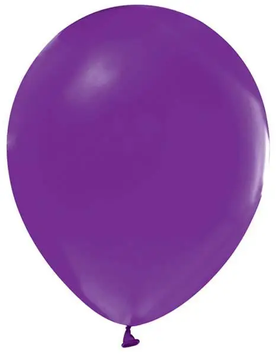 Шары Balonevi 5"/Р10 (Фиолетовая) (100 шт) 12,5см BV-11750 фото