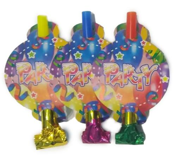 Розпродаж Святковий язичок-гудок "Party" (6 шт/уп) 3225 фото