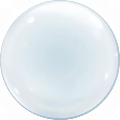 Шарик Bubbles сфера 24" прозрачная Т-121 фото