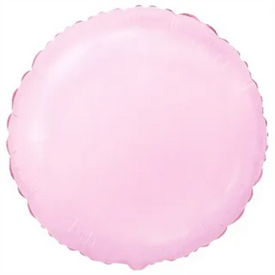 Фольга Flexmetal круг 18" розовый пастель 1204-0937 фото