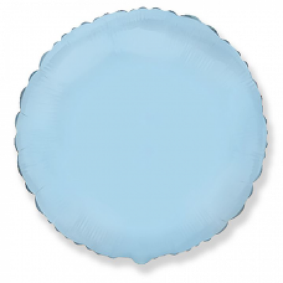 Фольга Flexmetal круг 18" голубой Пастель 1204-0938 фото