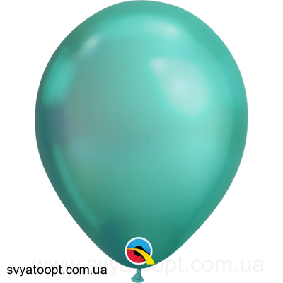 Воздушные шарики Qualatex Хром 11" (28 см) (Green) зеленый 3102-0082 фото