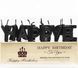 Набор свечей для торта буквы "Happy Birthday Черные" TL-1052black фото