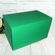 Подарочная коробка самосборная большая "Зеленая" (34х22х20) 2309 фото 1