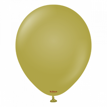 Шары Калисан 12" (Оливка (Olive)) (100 шт) KL12Ol фото