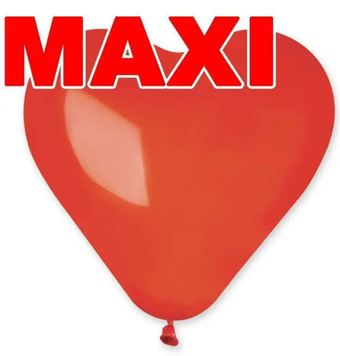 Кулі-серця Gemar 10" CR10/45 (MAXI червоний) (500 шт) 1105-3016 фото