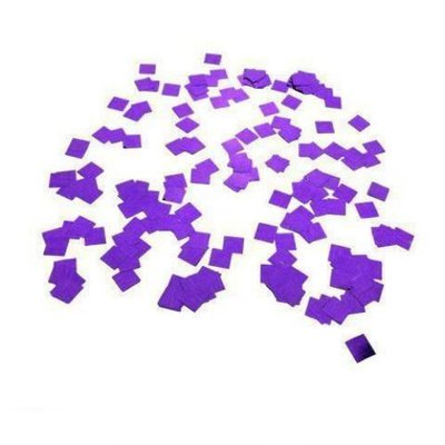Конфетти квадрат 50 грамм Фиолетовый металлик 3916 фото