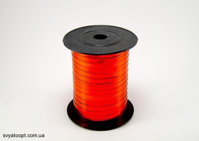 Лента металлизированная 5 мм (красная) 1620 фото