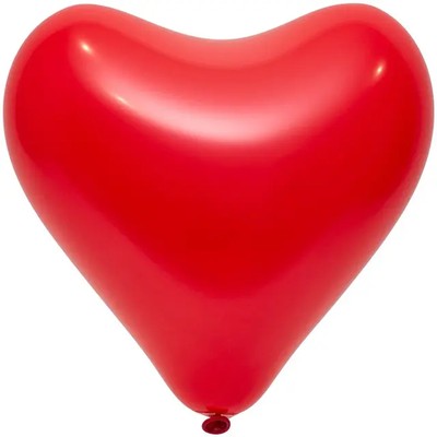 Кульки-серця Everts 12" - 30см червоні 0342 1105-0342 фото
