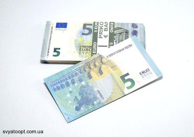 Сувенирные деньги "5 евро" 4233 фото