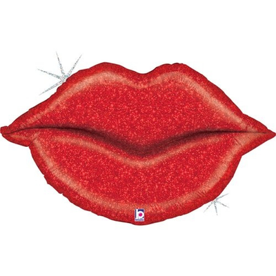 Фольгированная фигура Блеск красные губы Grabo 35752GH фото