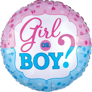 Фольга 18" (45см) "Girl or Boy" (Китай) 01410 фото