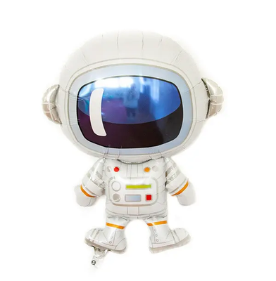 Фольгована фігура Космонавт (Китай) (в індив. упаковці) 4284 фото