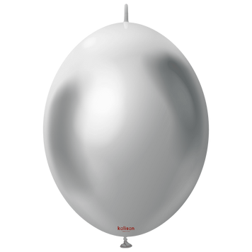 Шары Калисан 12" Линколуны Хром Серебро (Mirror Silver) (1 шт) 31250022 фото