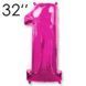Фольга 32" Фуксия цифра 1 (Flexmetal) 32-FM-Fuchsia-1 фото