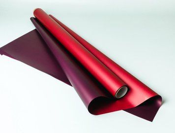Плівка двостороння перламутр №21 (Червоно-сливова - burgundy/dark red) DP-119-28 DE-54100 фото