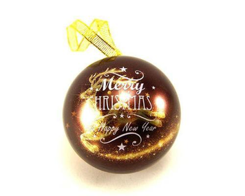 Коробочка металічна "Merry Christmas (коричнева)" 63-1095kch фото
