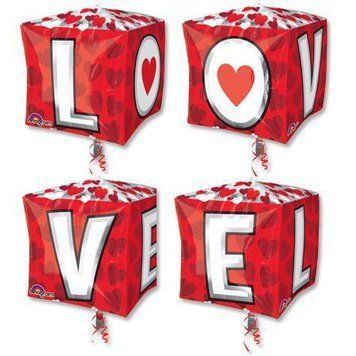 Фольга Куб Love (Китай) 22079 фото