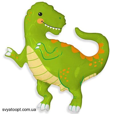 Фольгированная фигура большая Динозаврик Flexmetal (в Инд. уп.) 3207-3052 фото