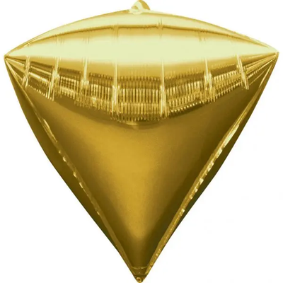 Фольга 3D Бриллиант золото (24") Китай 24001 фото