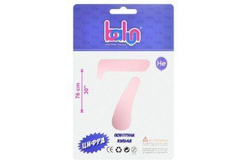 Цифра 7 "Balun" Pink Sugar 30" (76см) BV-5226 фото