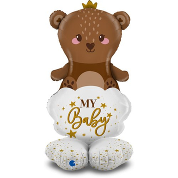 Фольгована фігура Ведмедик my baby (в інд. уп.) Grabo GK70017 фото